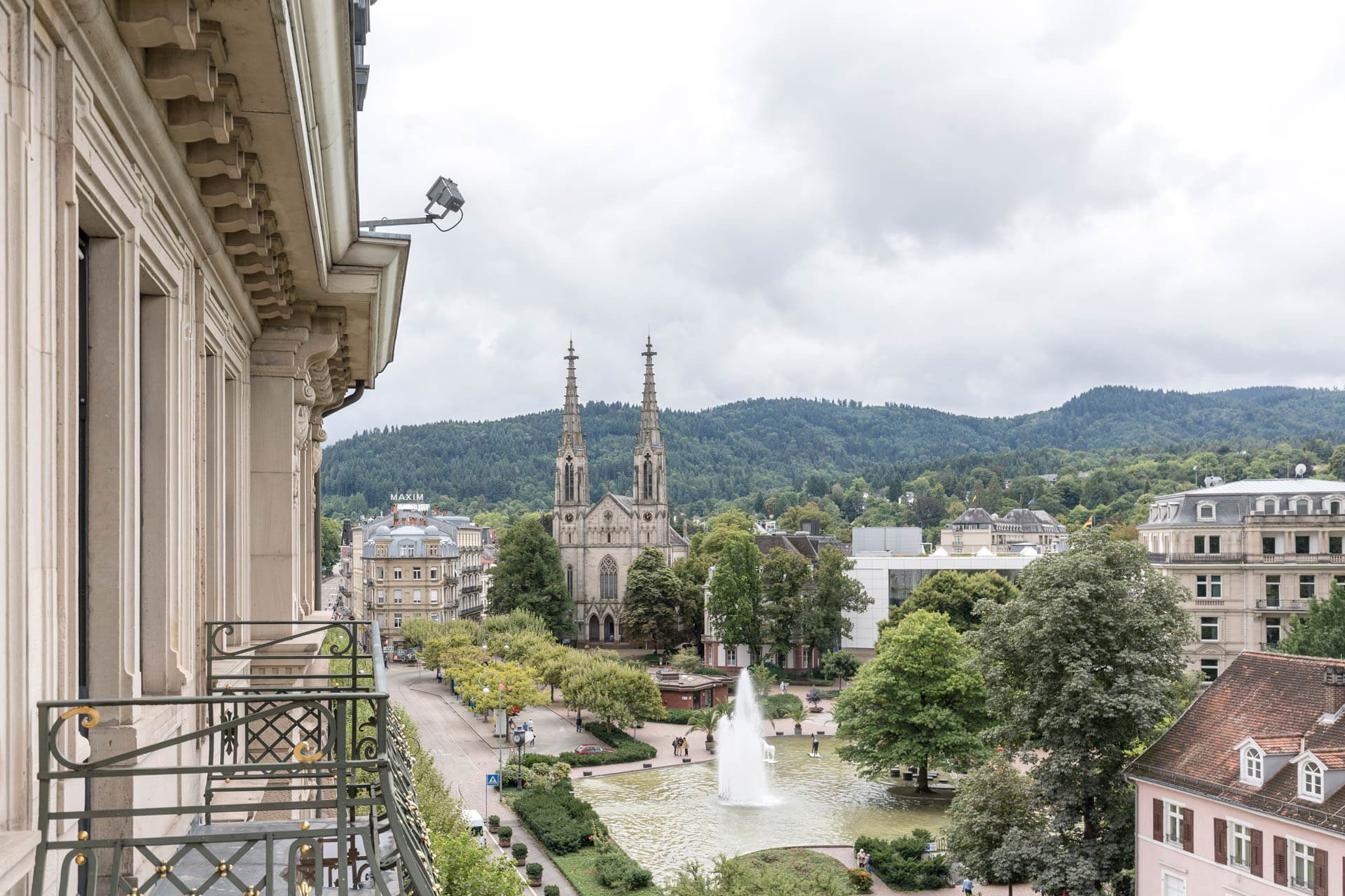 Blick über Baden-Baden